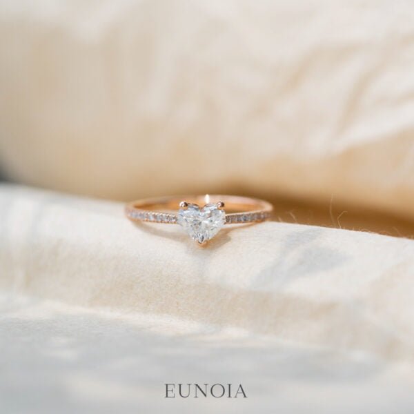 0.55ct Heart Brilliant Ring