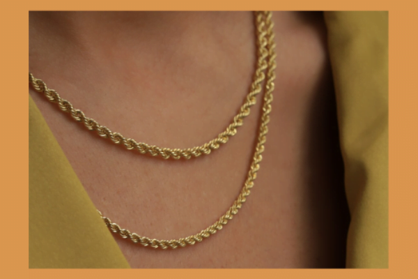 dây chuyền vàng 18k
